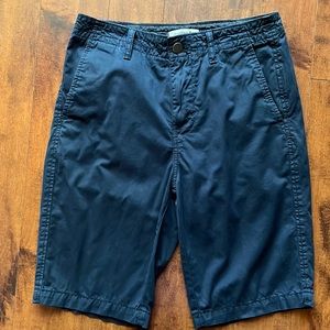 Calvin Klein Jeans Men’s Black Cotton Chino Shorts - Size 30, 10” Inseam